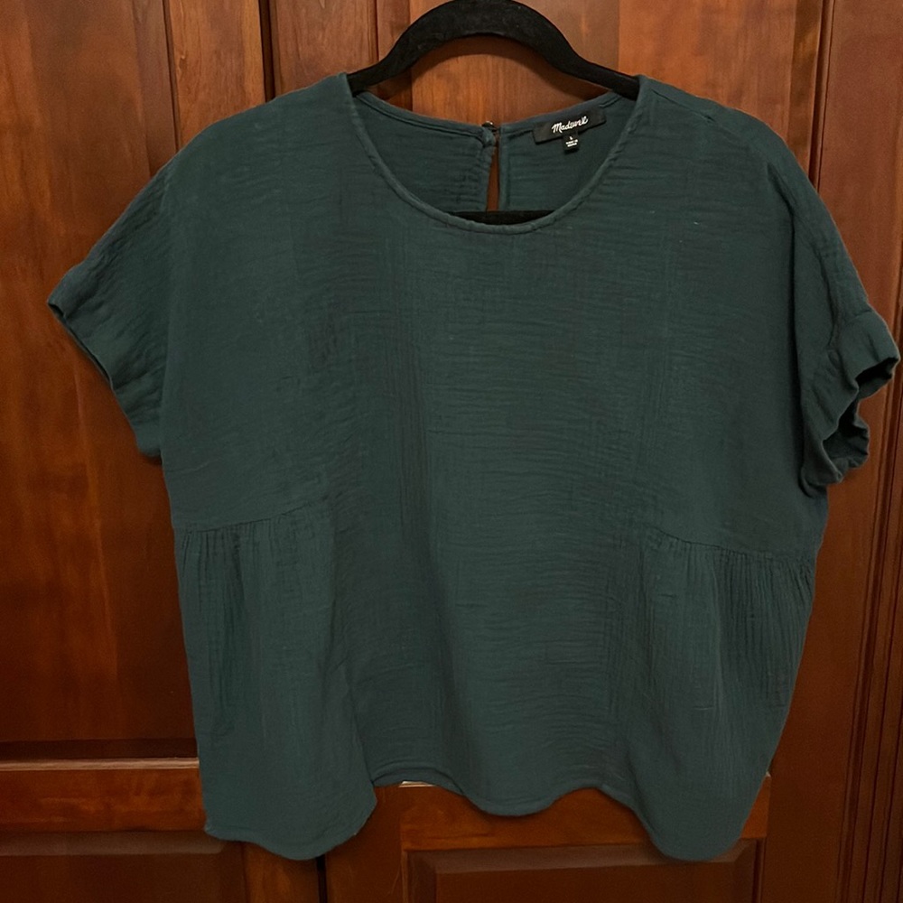 Madewell gauzy cotton top